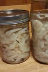 mason jars pickled pike
