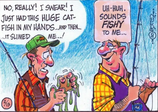 Billings Gazette fishing comic strip